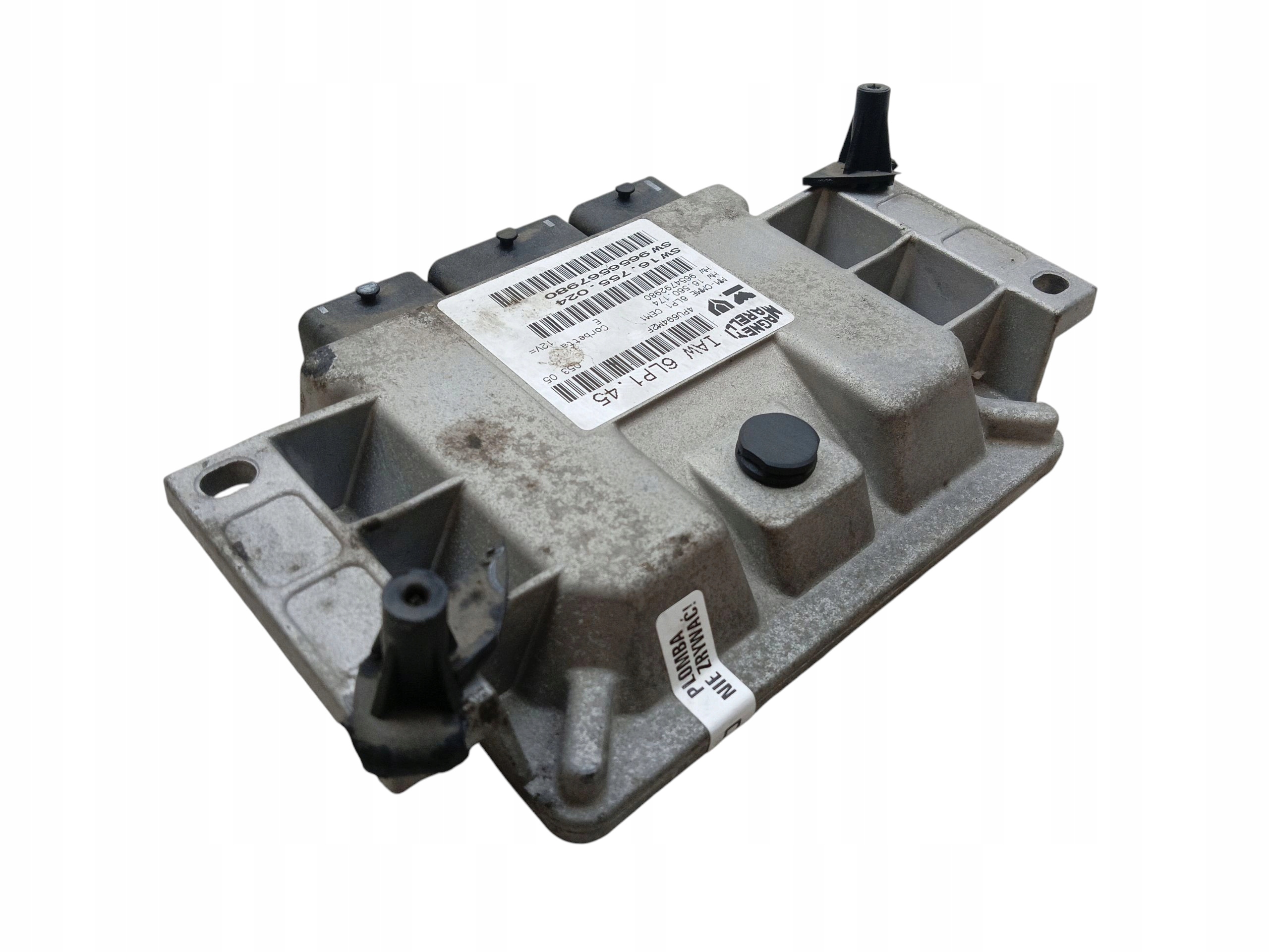 computer Motore PEUGEOT 407 2.0 16V RFN 9656567980