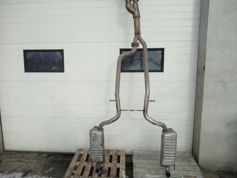 MERCEDES S W220 3.2 CDI 320 TŁUMIK WYDECH RURA KPL