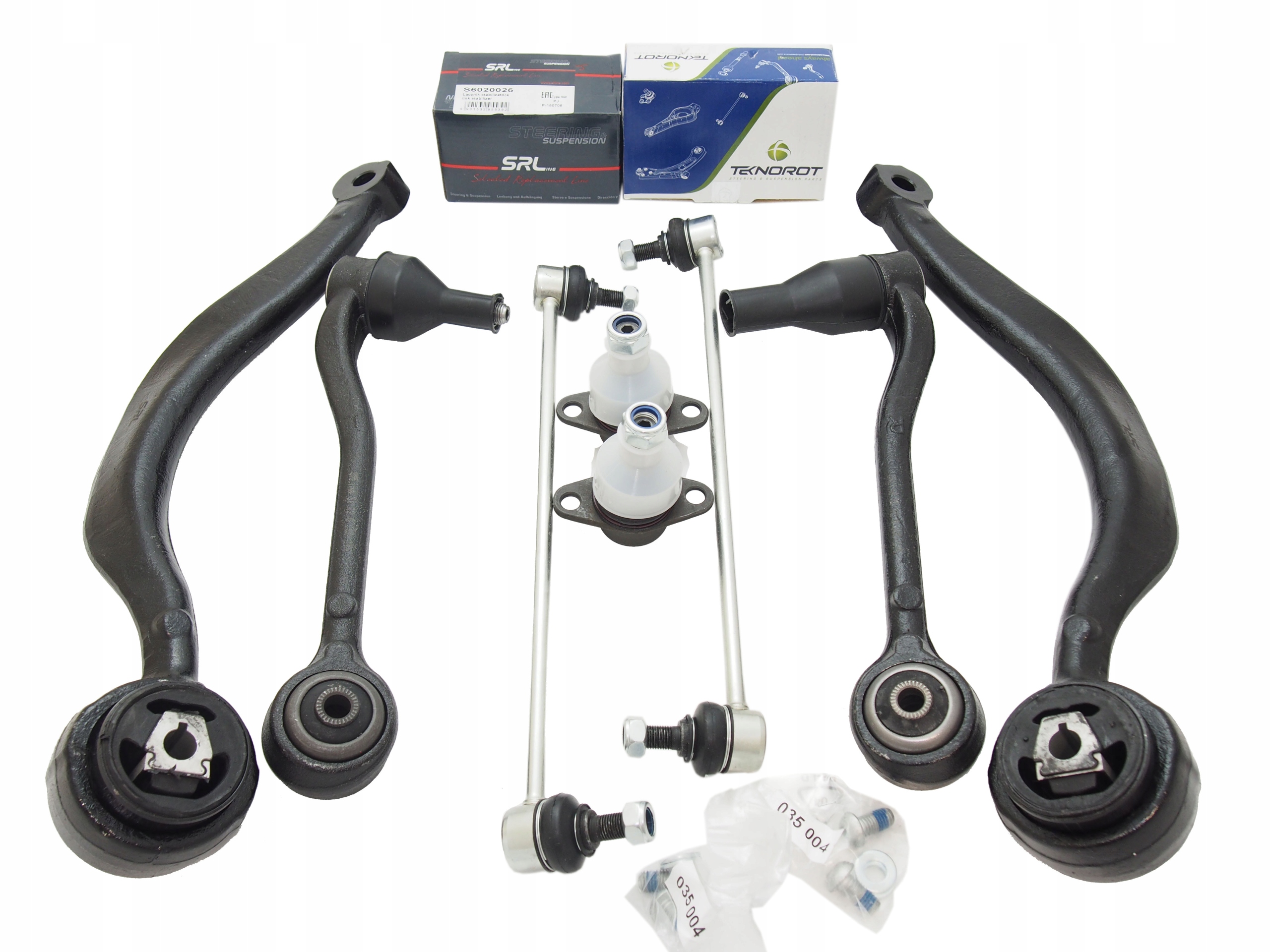 DO X5 E53 WAHACZE ŁĄCZNIKI SWORZNIE PRZÓD KOMPLET