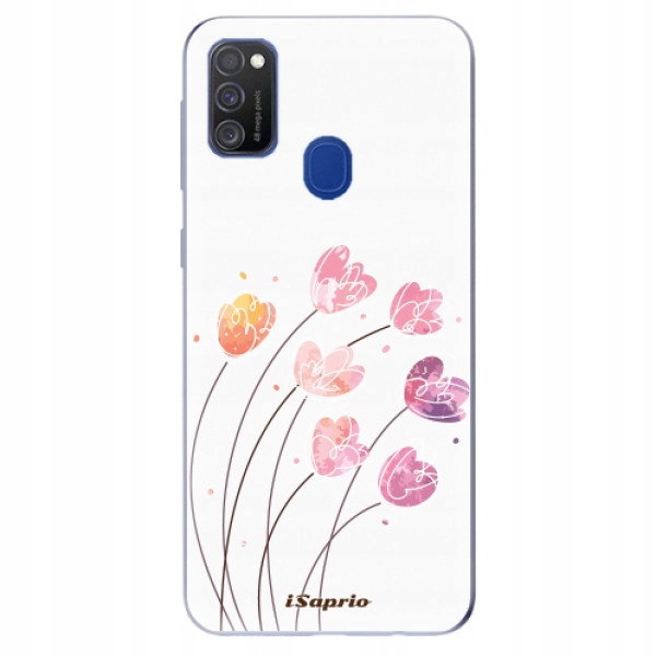 Silikonowe etui iSaprio Flowers 14 do Samsung Galaxy M21