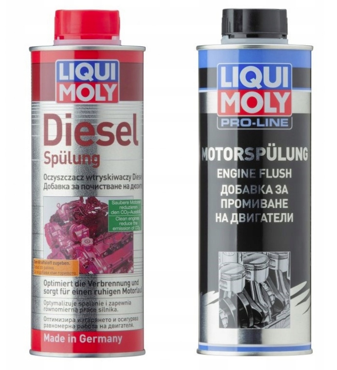 Zestaw Liqui Moly Płukanka Do Silnika 2662 Dodatek Do Paliwa Diesel 2666