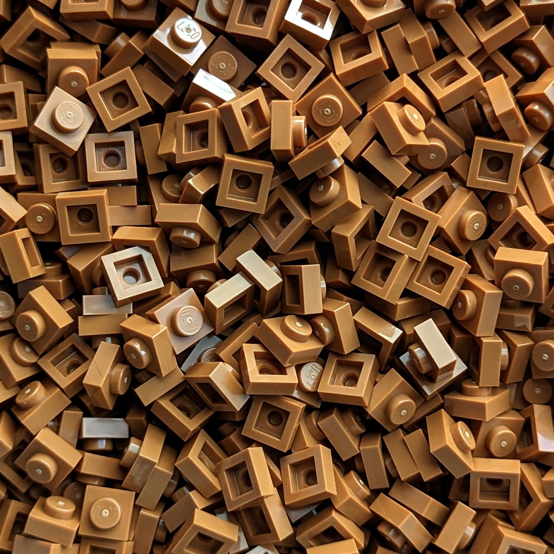 

Pakiet Lego 3024 Płytka 1x1 Śr. Nugat 100szt N