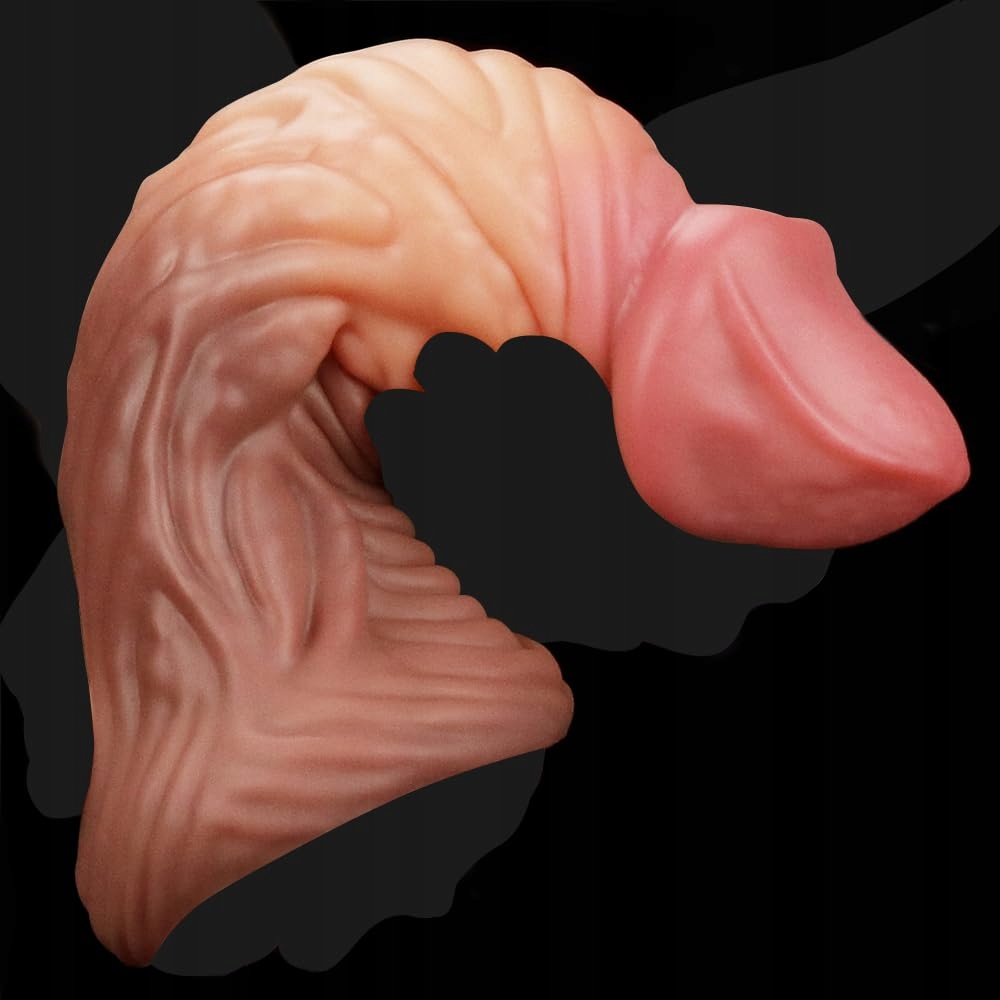 DILDO PENIS Realistyczny Dildo 18cm Silikonowy Analplug z Przyssawką — miniatura 4