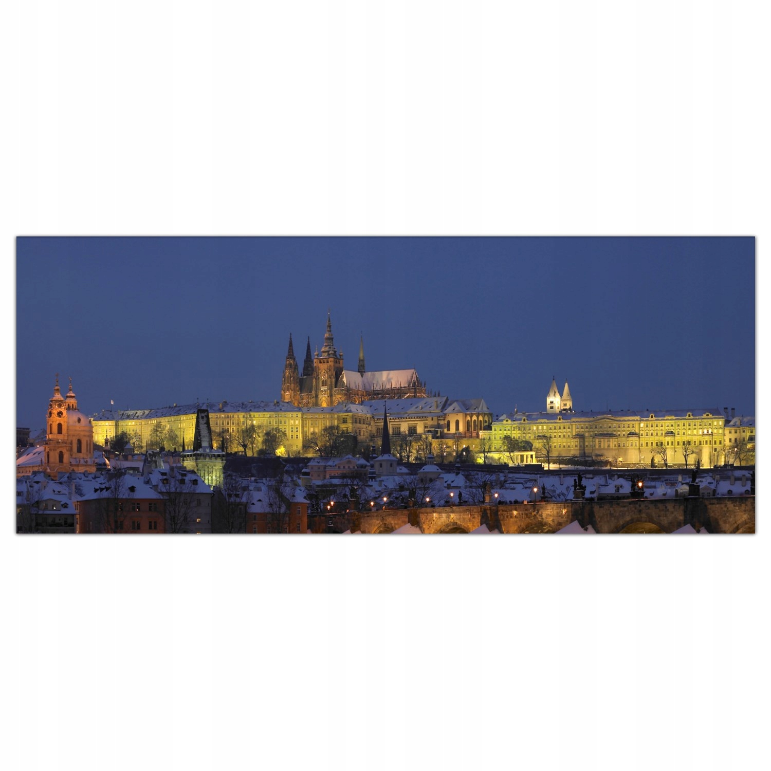 

Obraz na szkle Foto Praga Zamek Krajobraz 125x50