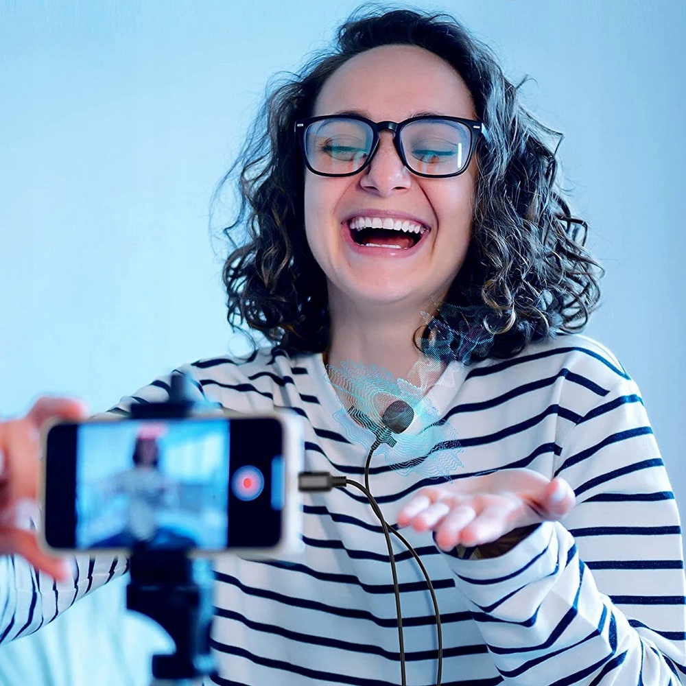 Mikrofon zewnętrzny krawatowy do telefonu tableta na klips USB-C Typ-C Marka inna