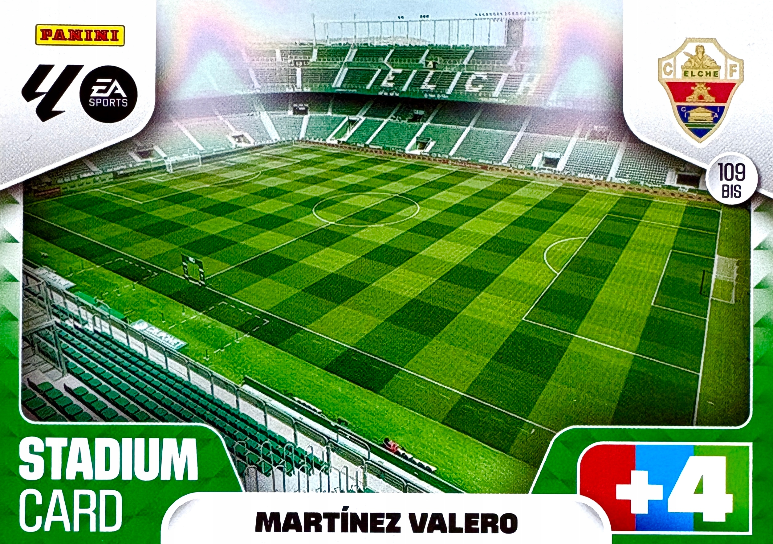 La Liga 2025-26 2026 Stadium Card 109 Bis Martinez Valero Elche