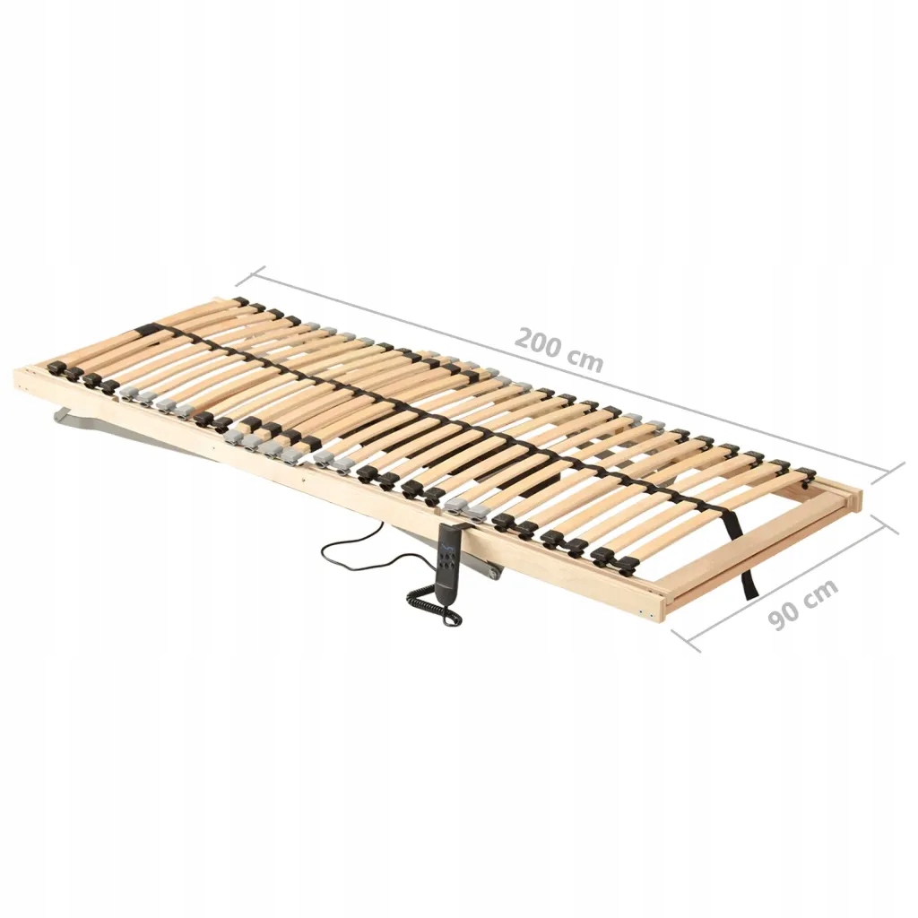 Elektryczny stelaż do łóżka z 28 listwami, 7 stref, 90 x 200 cm EAN (GTIN) 8720286053294