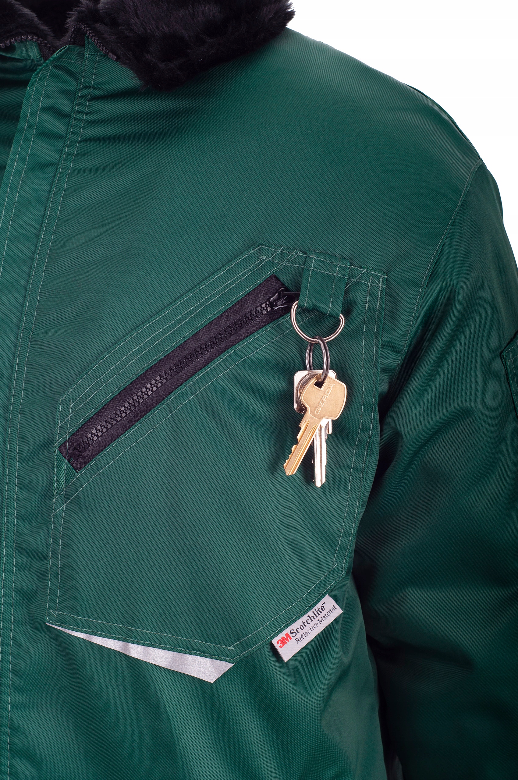 Kurtka OCIEPLANA ROBOCZA PILOTKA zimowa rozm. 3XL Marka inna