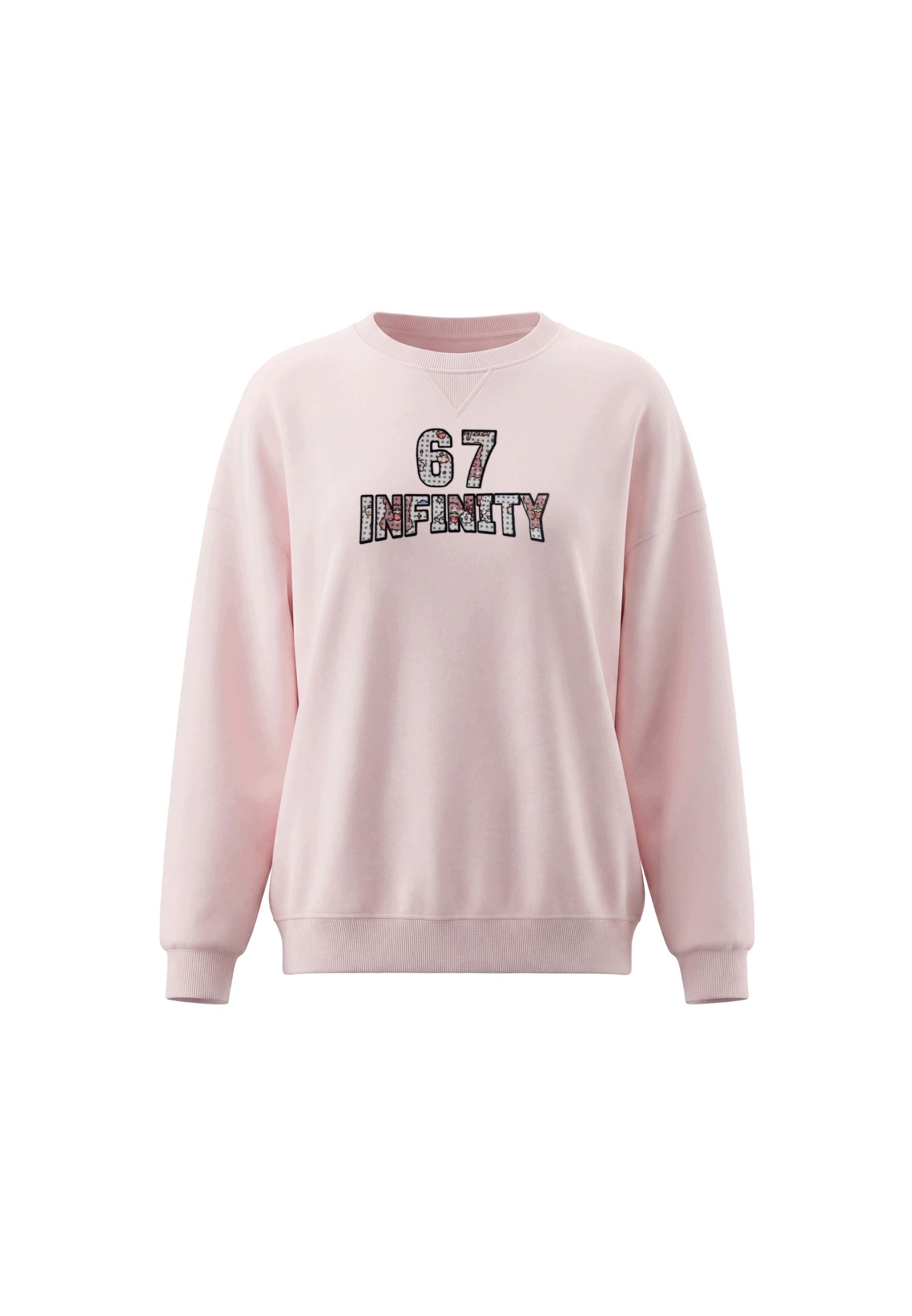 Supslim dámská mikina růžová, S