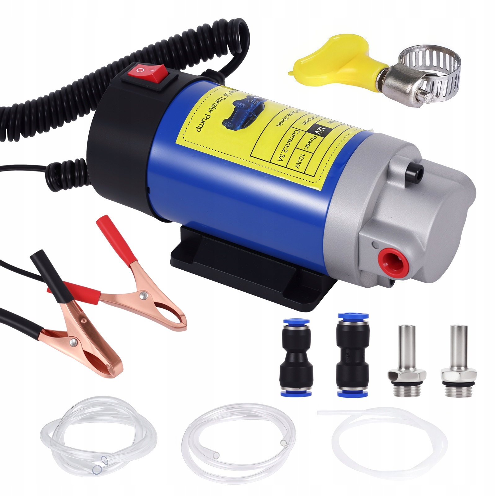 Čerpadlo na olej 12V Elektrické pro přetáčení paliva Diesel Odsávací zařízení