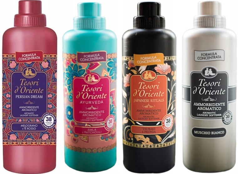 Levně Tesori d'Oriente Sada 4 krásných aviváží 760 ml Pajm