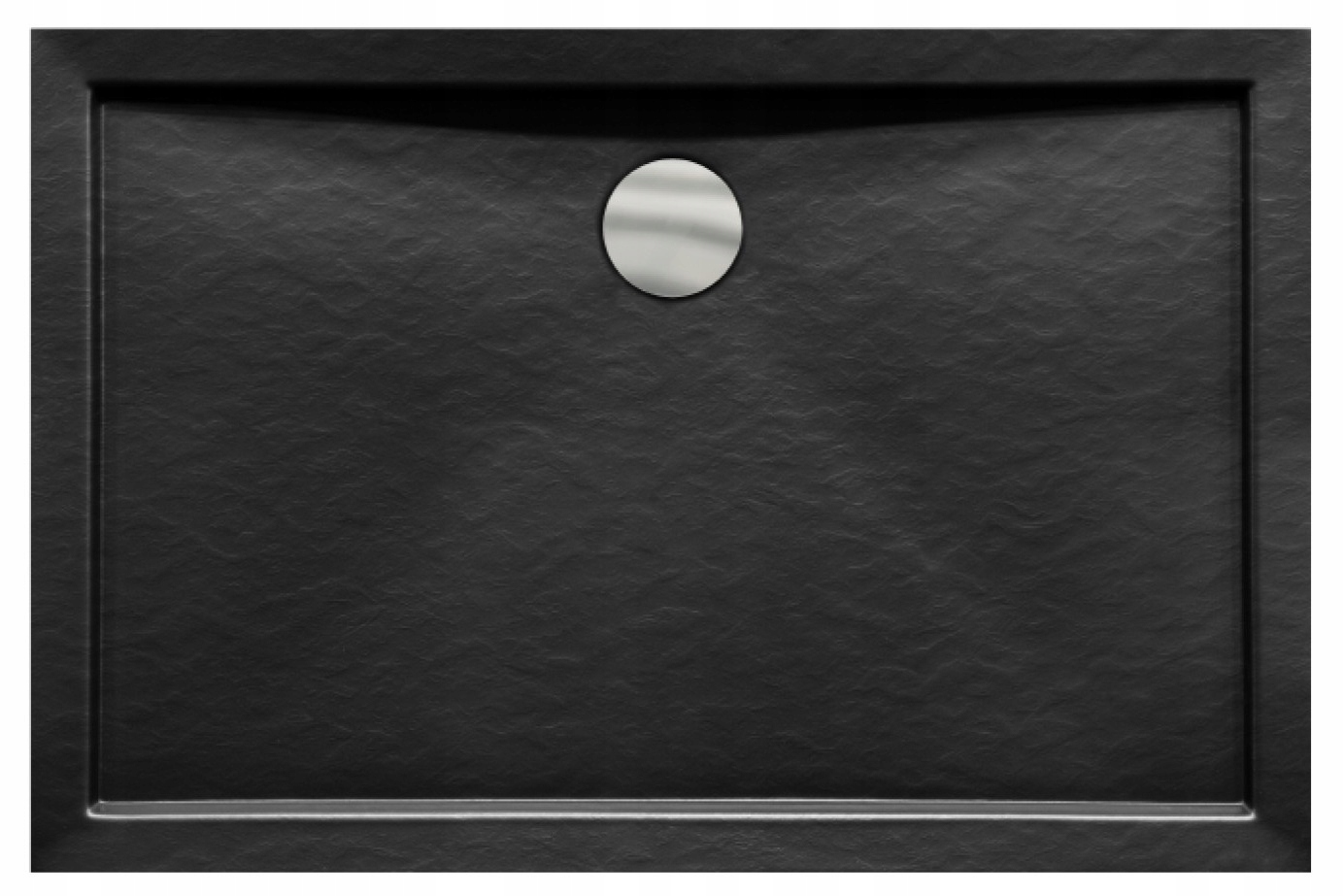 Brodzik Besco Alpina Stone Effect New Prostokątny 120 x 80 cm