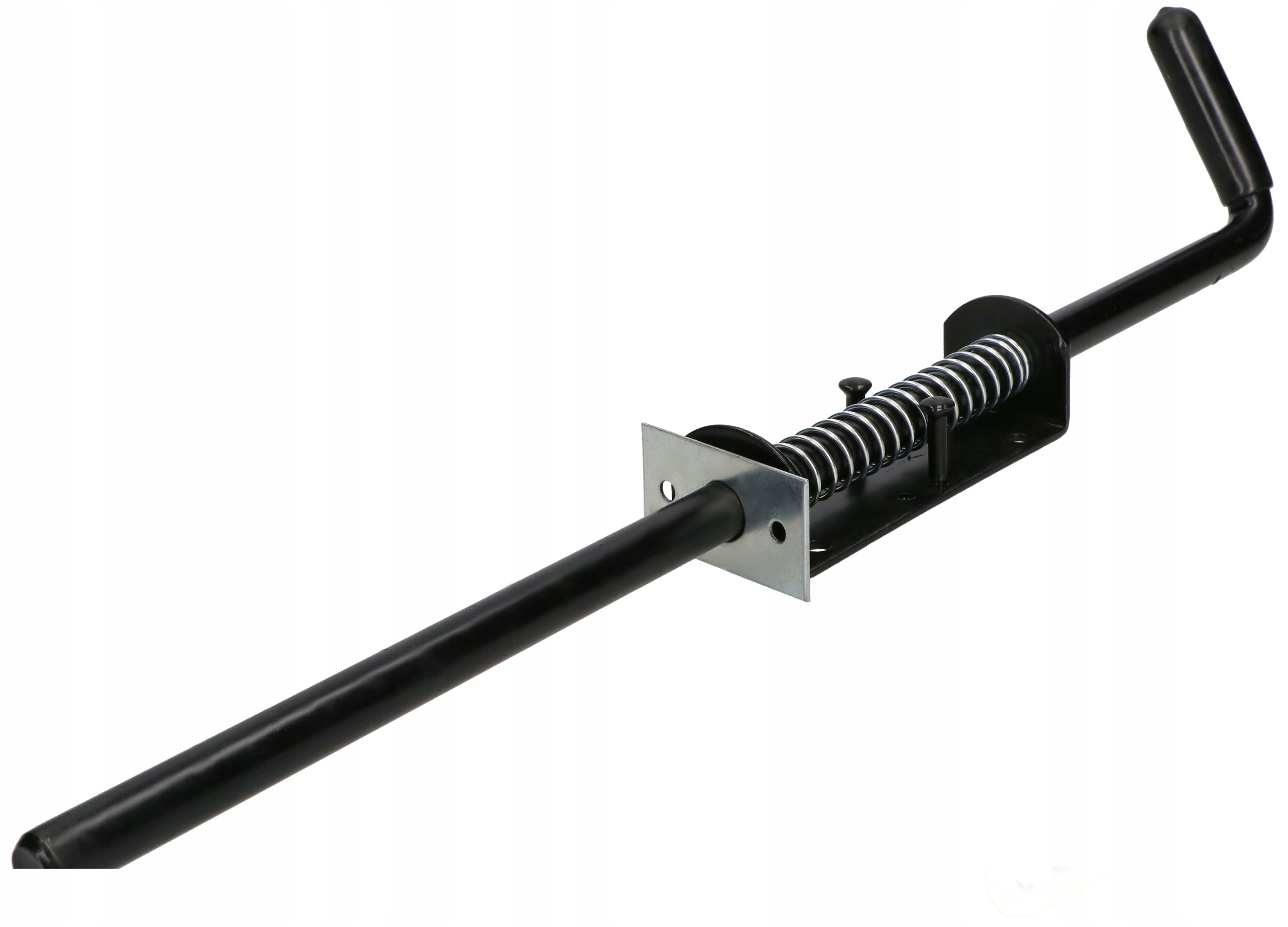 ZASUWA BRAMOWA 500 RYGIEL GARAŻOWY SPRĘŻYNOWY DO PROFILA BRAM DRZWI BLOKADA