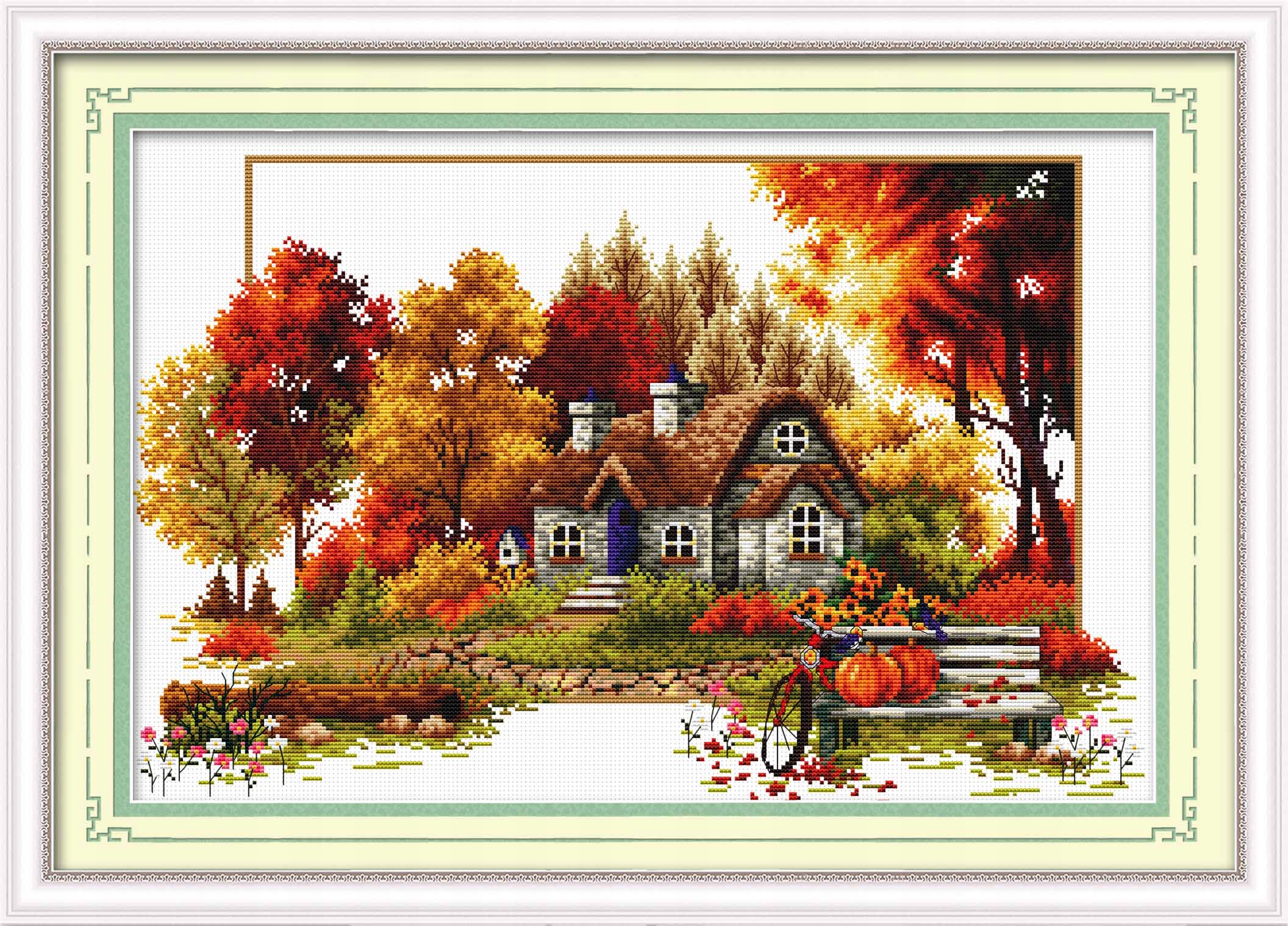 Kanva s potiskem sada (kanva, mulina)