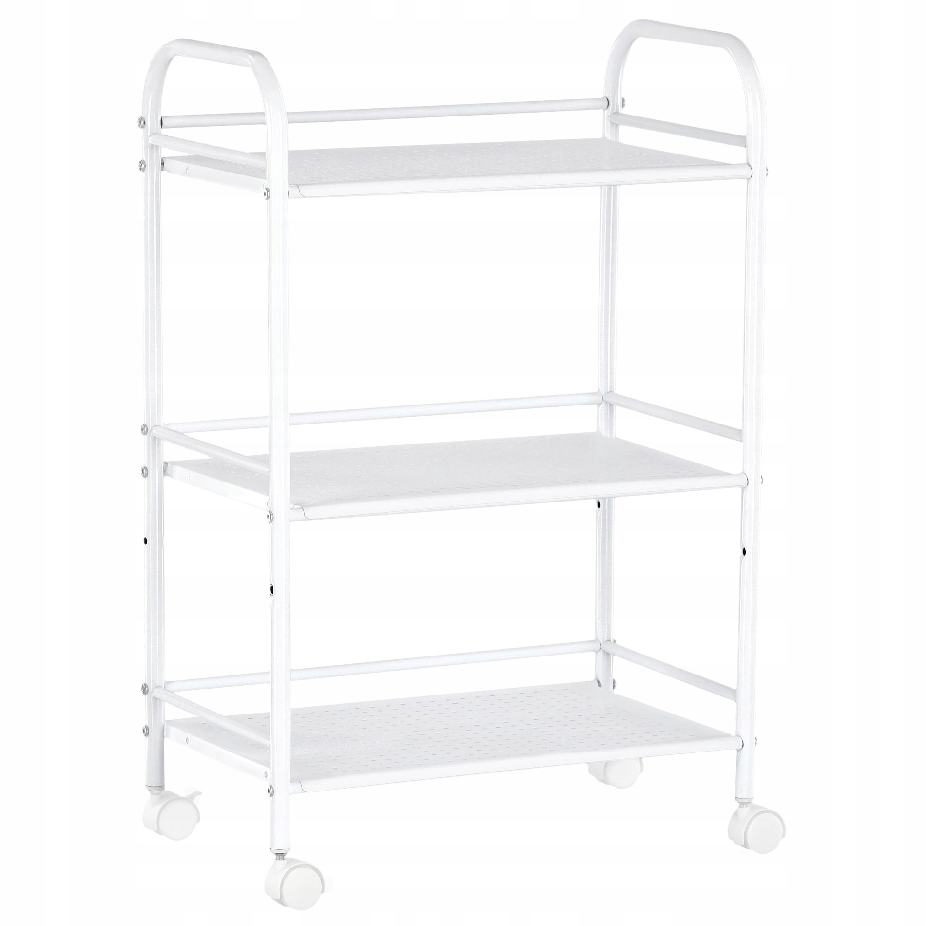 Wózek pomocnik fryzjerski kosmetyczny spa do salonu półki regał na kółkach Marka Calissimo