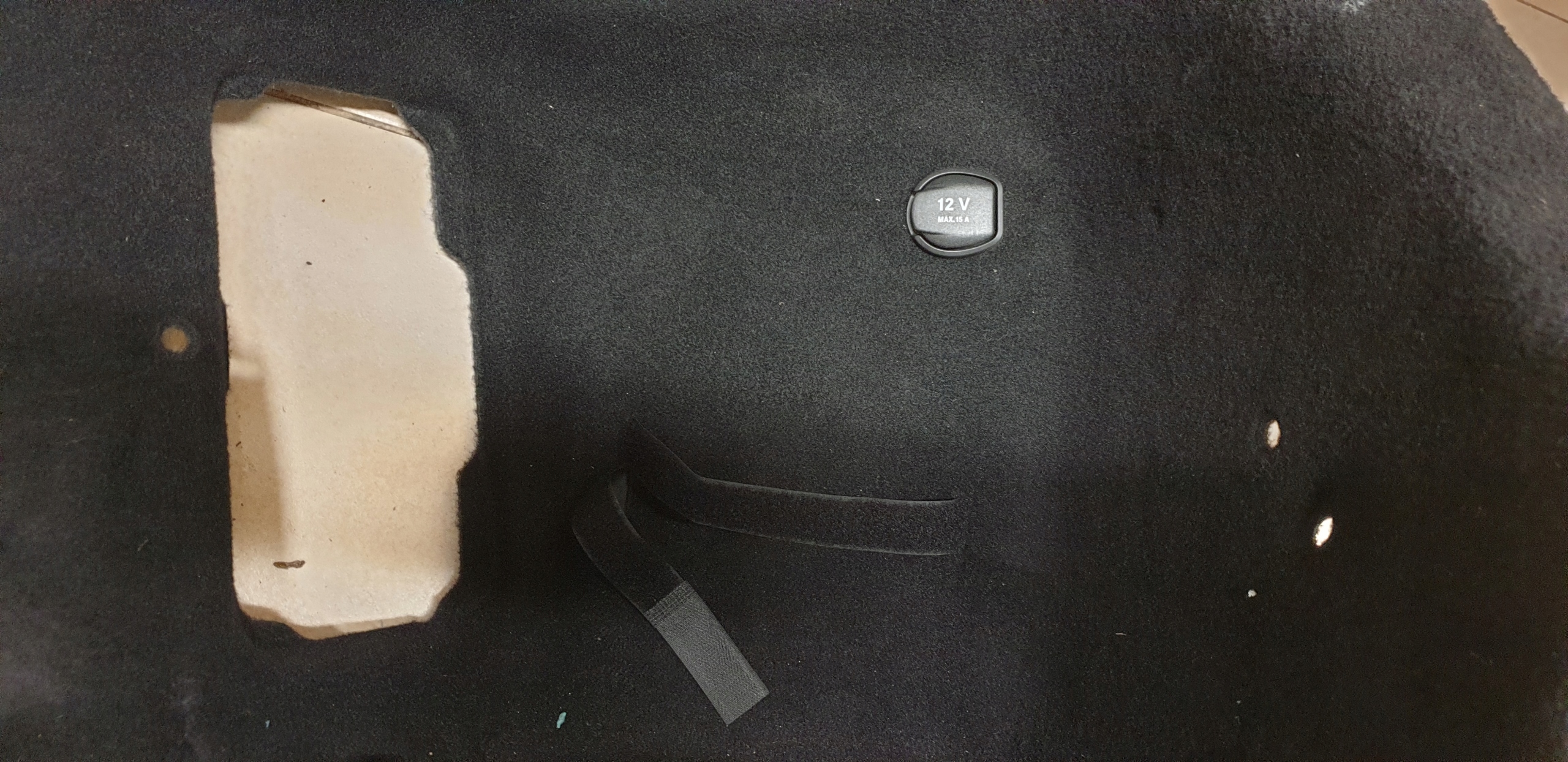 boot upholstery upholstery right rear part MERCEDES S W222 OE EU