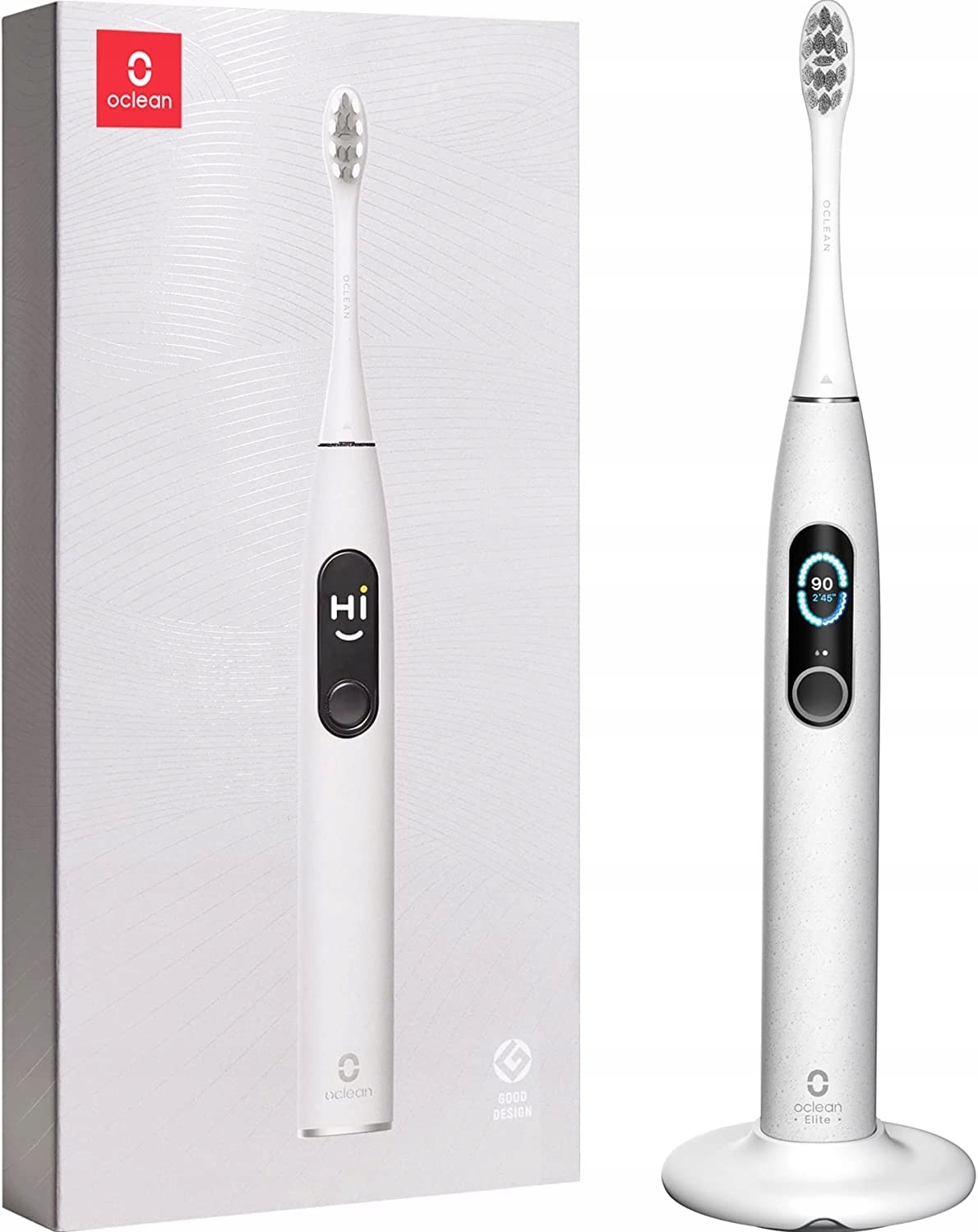 OCLEAN X Pro Elite Szczoteczka Elektryczna z Ekranem Dotykowym Cicha IPX7