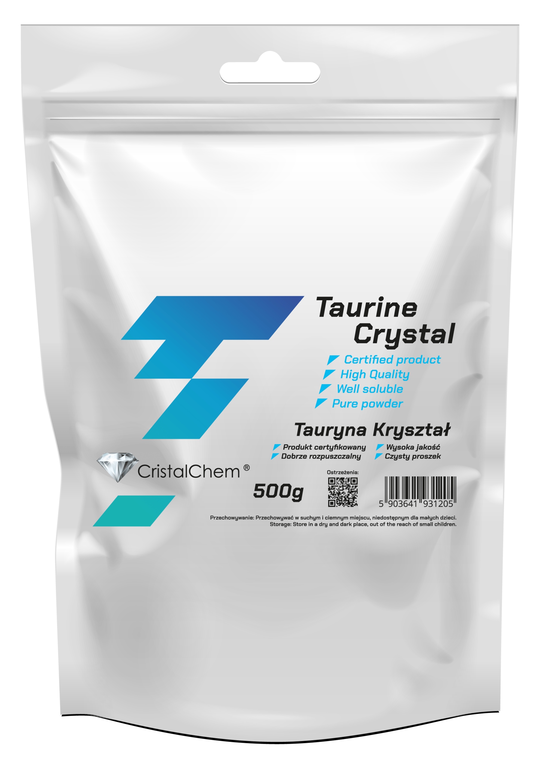 

Tauryna 500g Kryształ *produkt Certyfikowany*