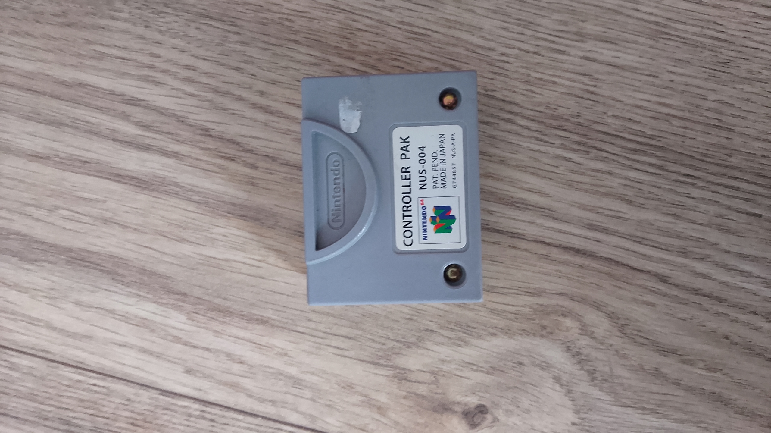 ОРИГИНАЛЬНЫЙ КОНТРОЛЛЕР PAK NINTENDO 64