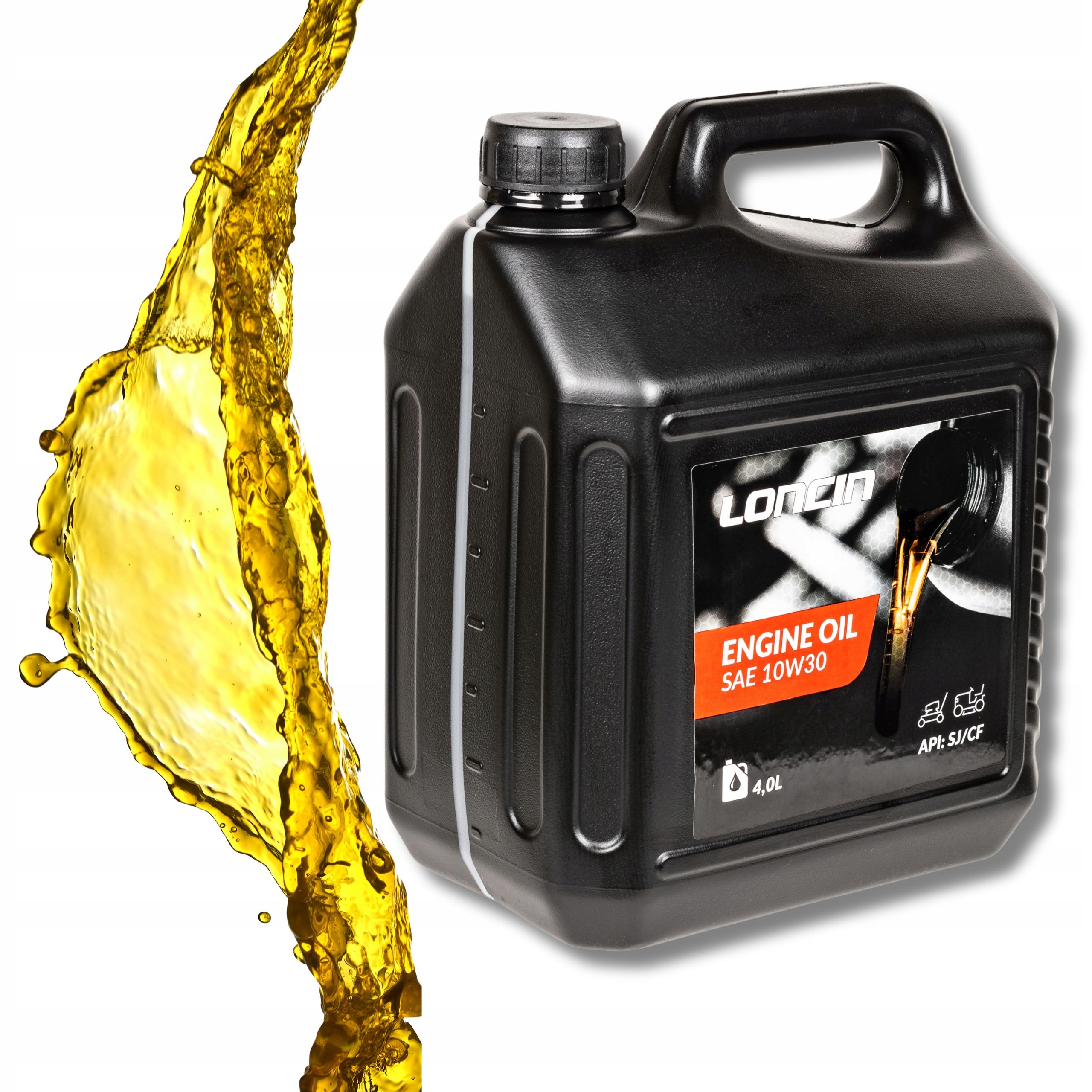 Olej Loncin 10W30 4L Do Kosiarek Traktorków Agregatów Glebogryzarek