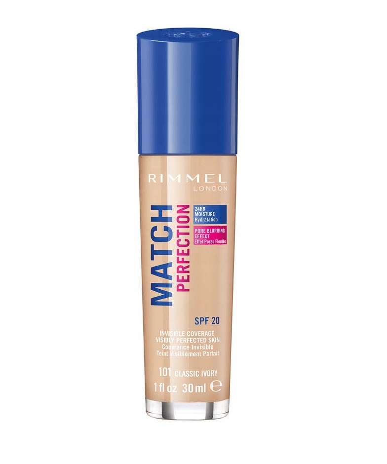 

Rimmel Match Perfection podkład 101 Classic Ivory