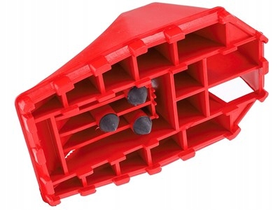 Klin pod koła z hamulcem plastikowy Pomarańczowy Numer katalogowy części 58113