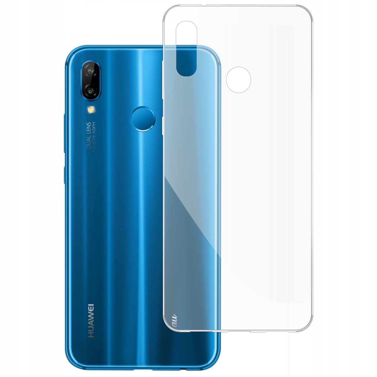 

Etui do Huawei P20 Lite gumowe Slim Clear View