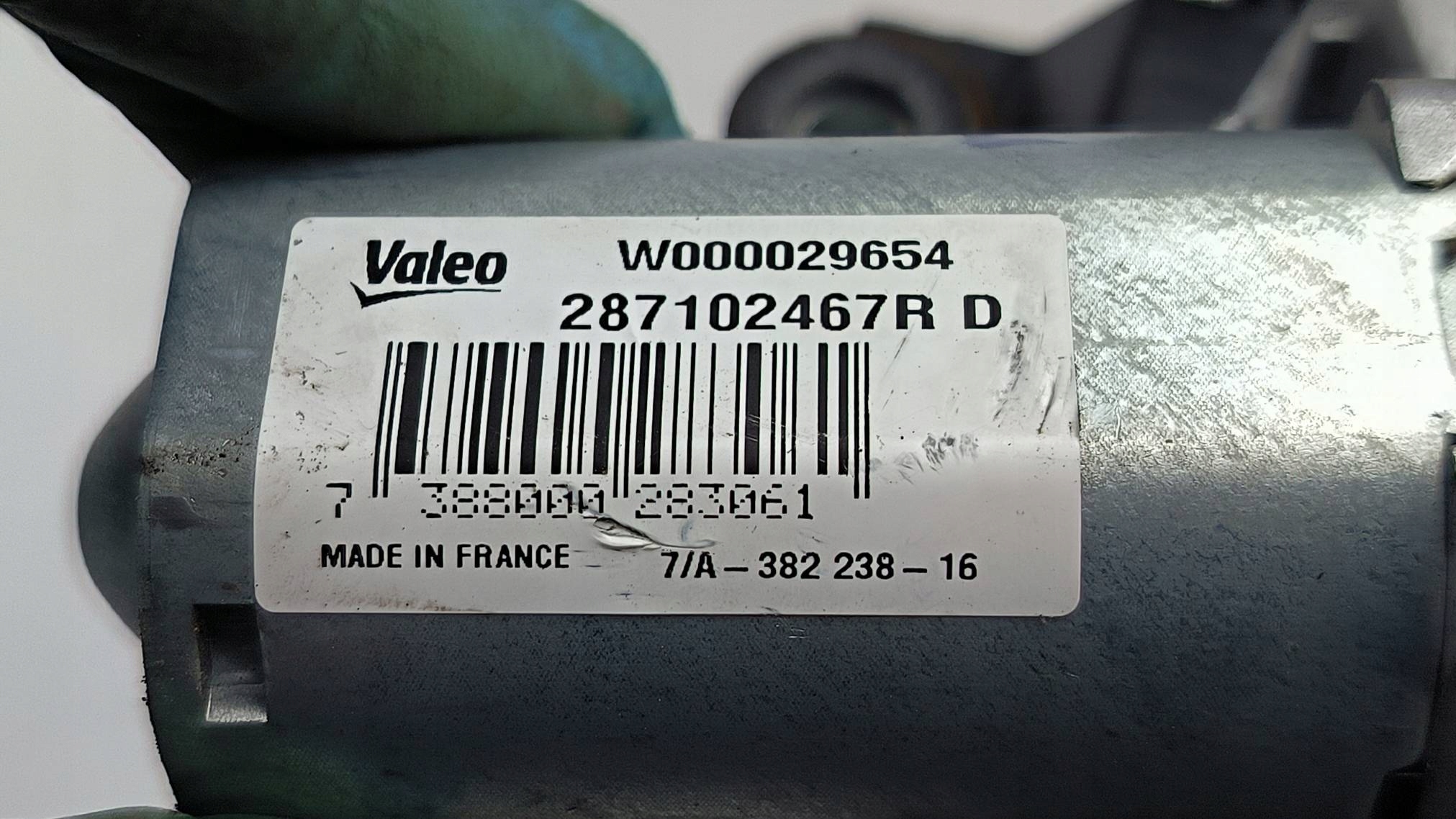 motor ablaktörlők far 287102467R DACIA DOKKER