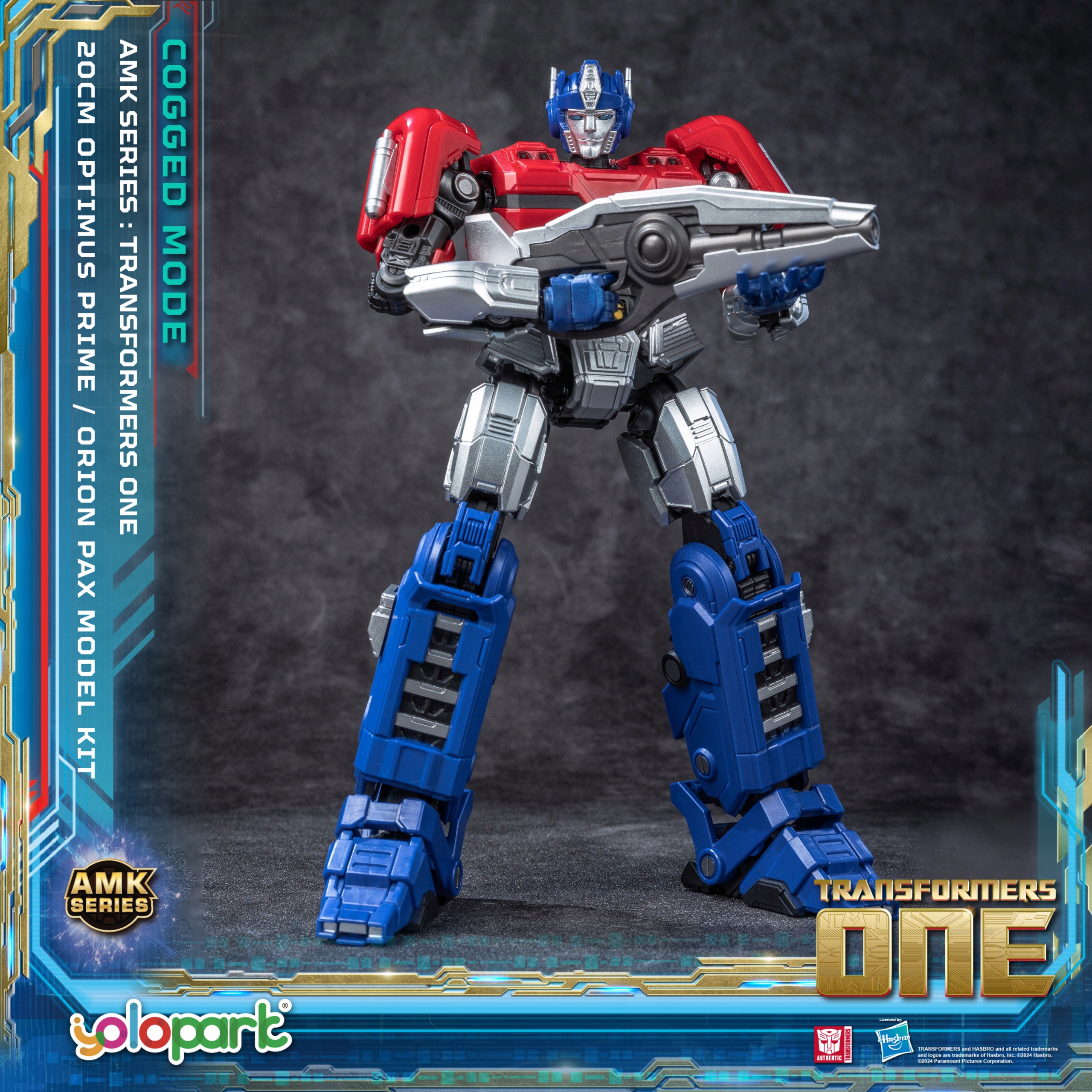 Transformers Seria Amk Orion Pax Optimus Prime Wersja Cogged Yolopark
