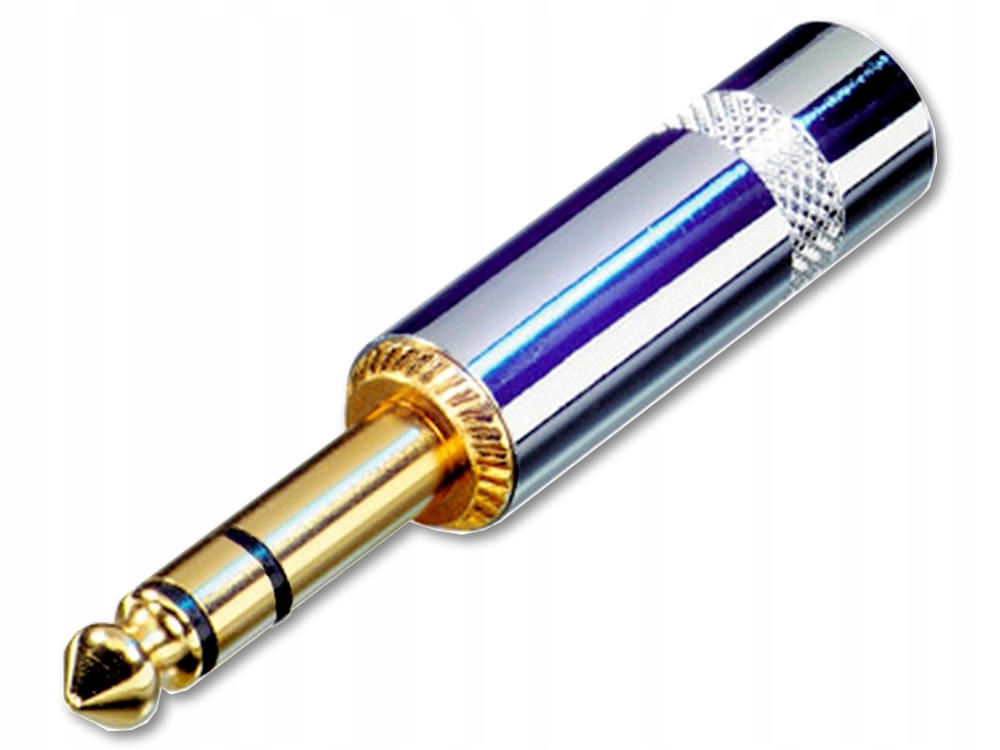 

Neutrik NYS228G Rean Wtyk Jack 6,3 Stereo Gold