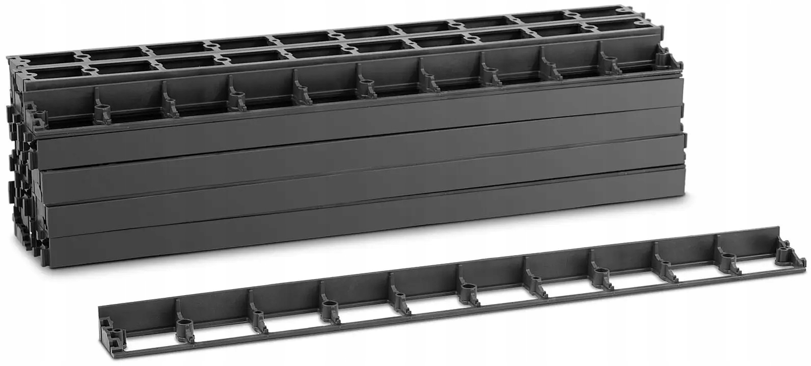 Trávníkový lem 101.5 x 8 x 4.5 cm 30 kusů Hilvert HT-LGB-100 10090260