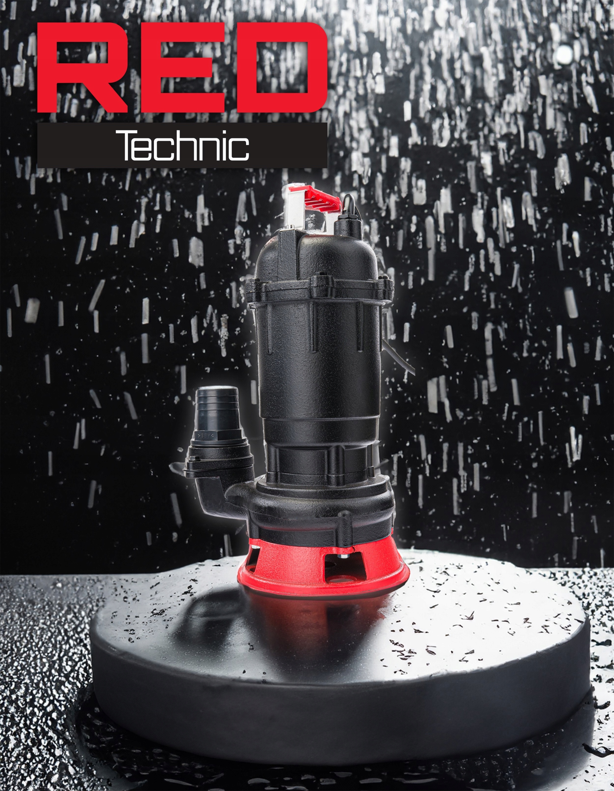 Pompa do Wody Brudnej SZAMBA z ROZDRABNIACZEM 30000 l/h Młynek Rozdrabniacz Waga produktu z opakowaniem jednostkowym 13 kg