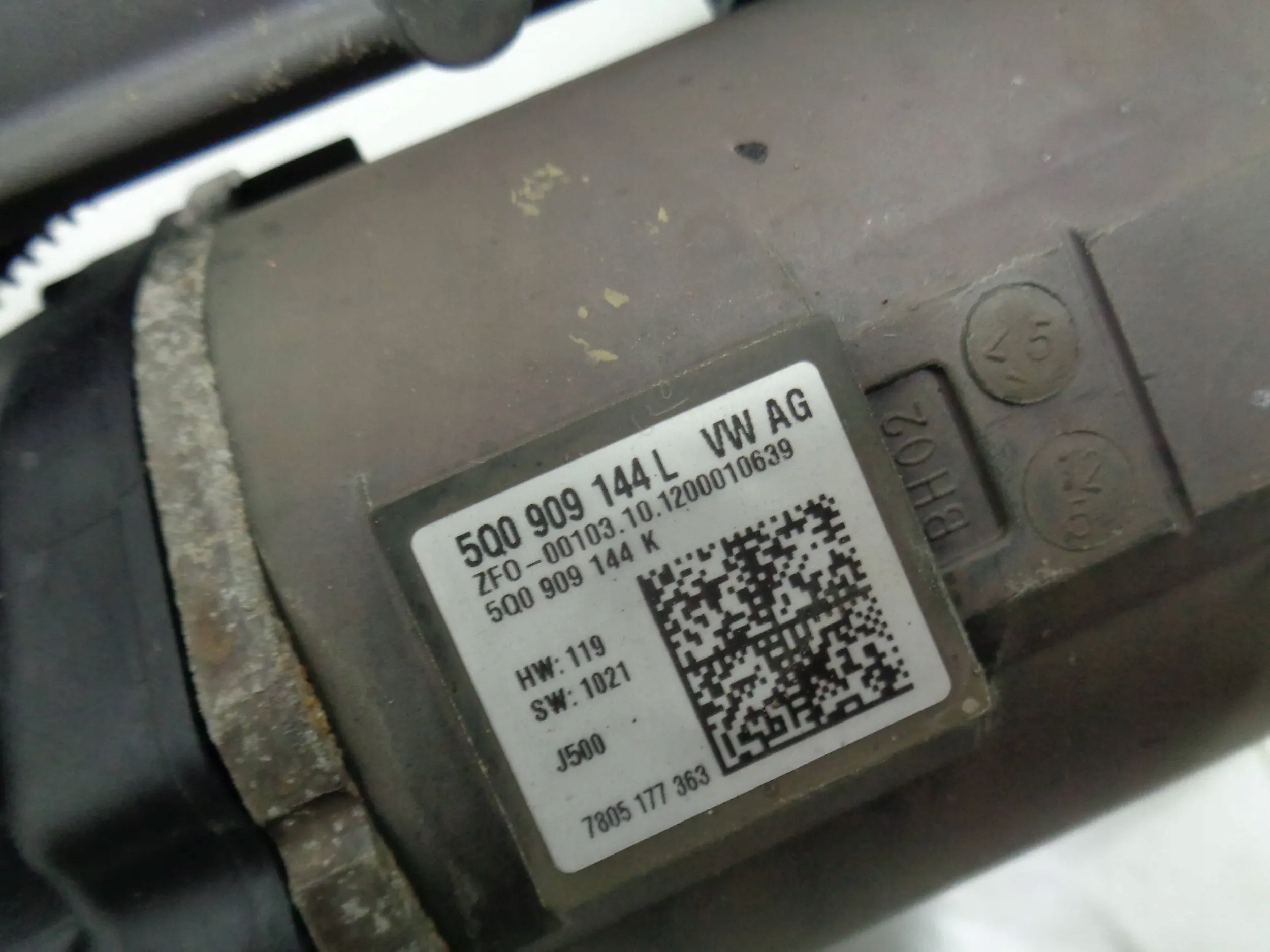 GOLF 7 VII AUDI A3 OCTAVIA LEON III servo control 5Q1423051R