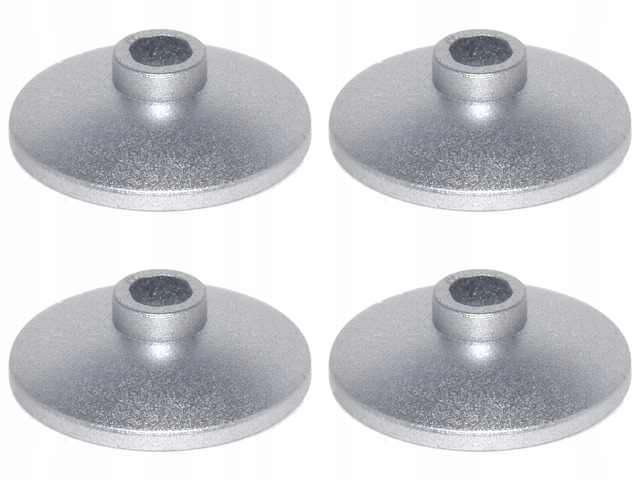 

Lego 4740 Dysk 2x2 metallic silver NOWY(1g) 4 szt.