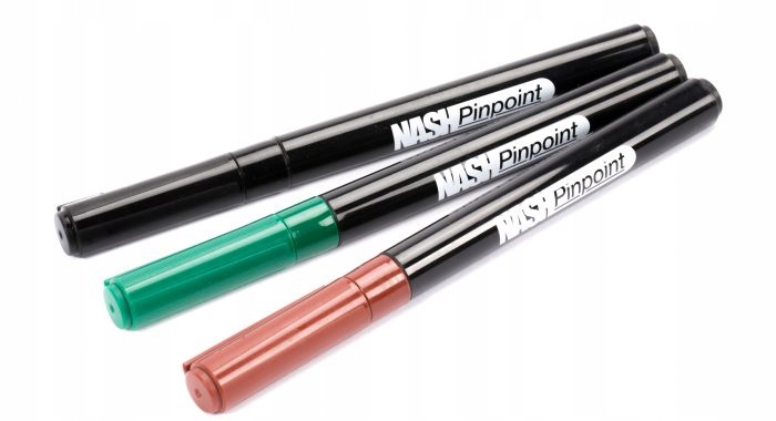 Nash Pinpoint Hook and Tt Marker Pens zestaw markerów