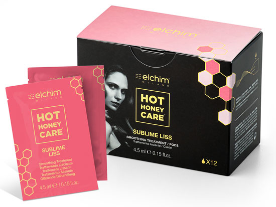 Elchim Hot Honey Care Supreme Liss Vyhlazující kúra 4,5 ml x 12 ml