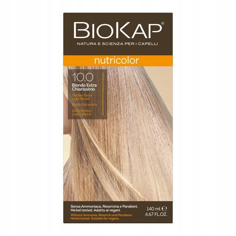 

Biokap Nutricolor 10.0 Złoty Bardzo Jasny Blond