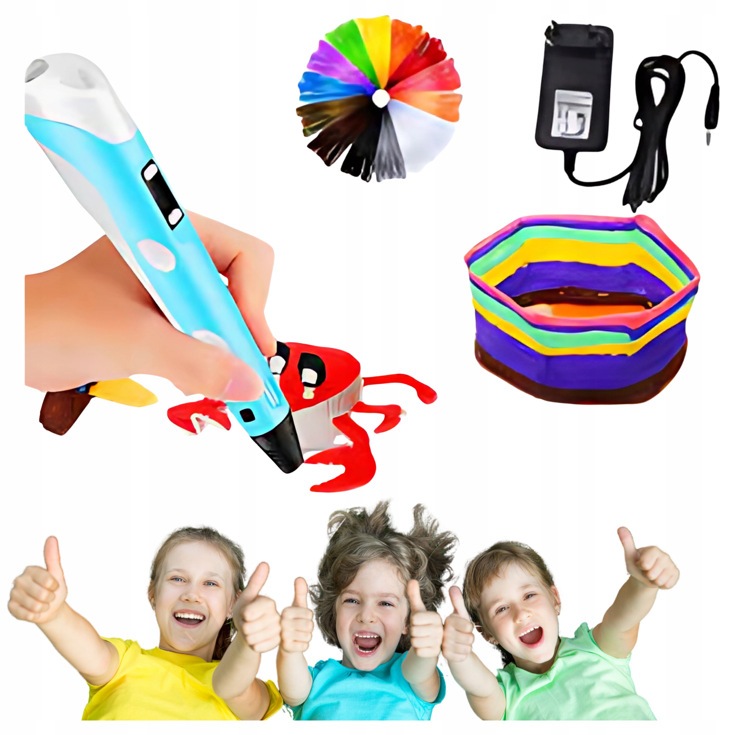 Długopis Drukarka Dla Dziecka Długopis 3D Drukarka 3D Zestaw Wkłady