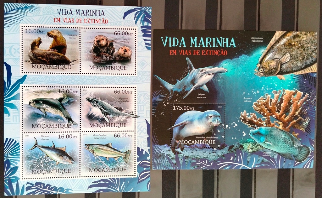 Мозамбик-почтовые марки