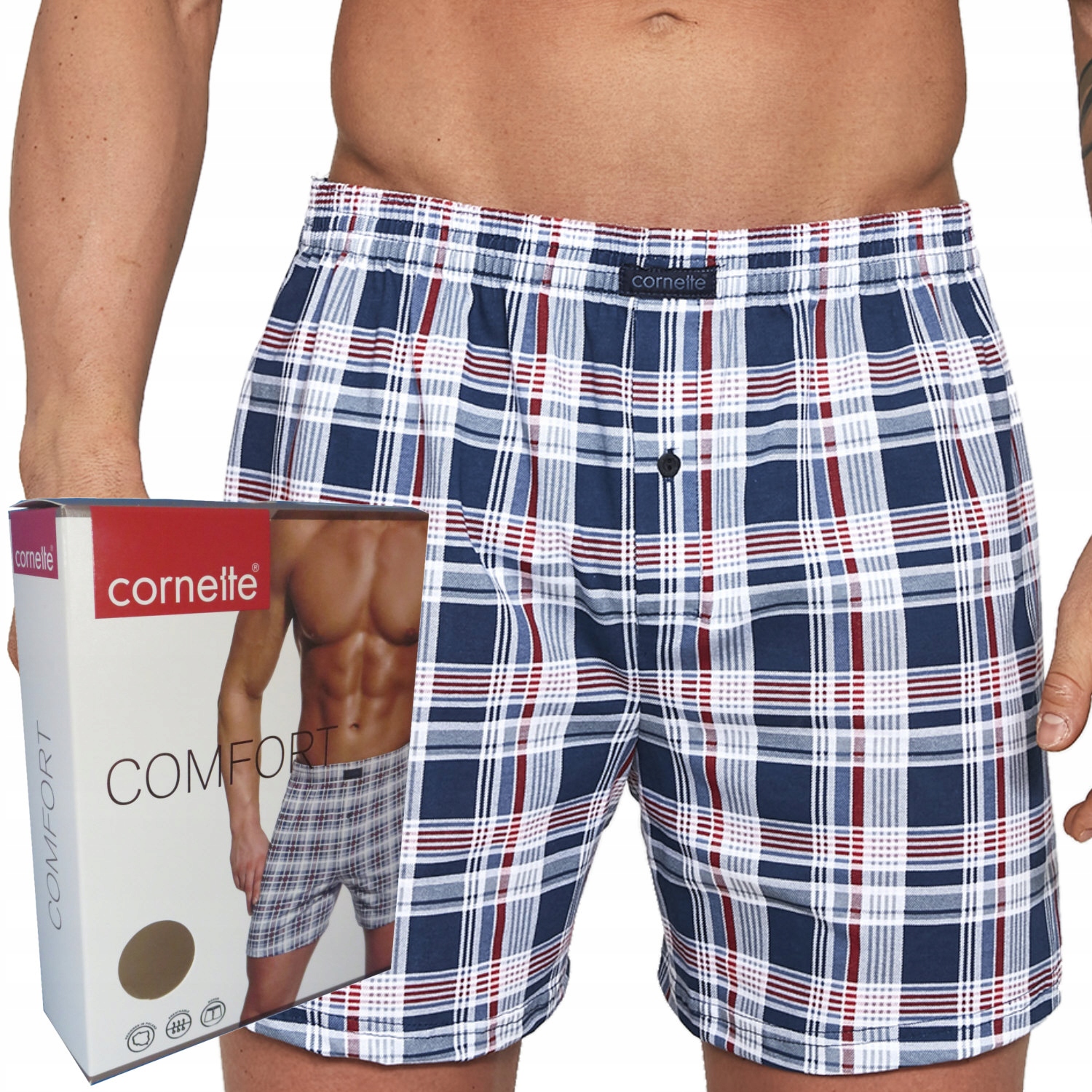 

Cornette bokserki Comfort box luźne 008/204