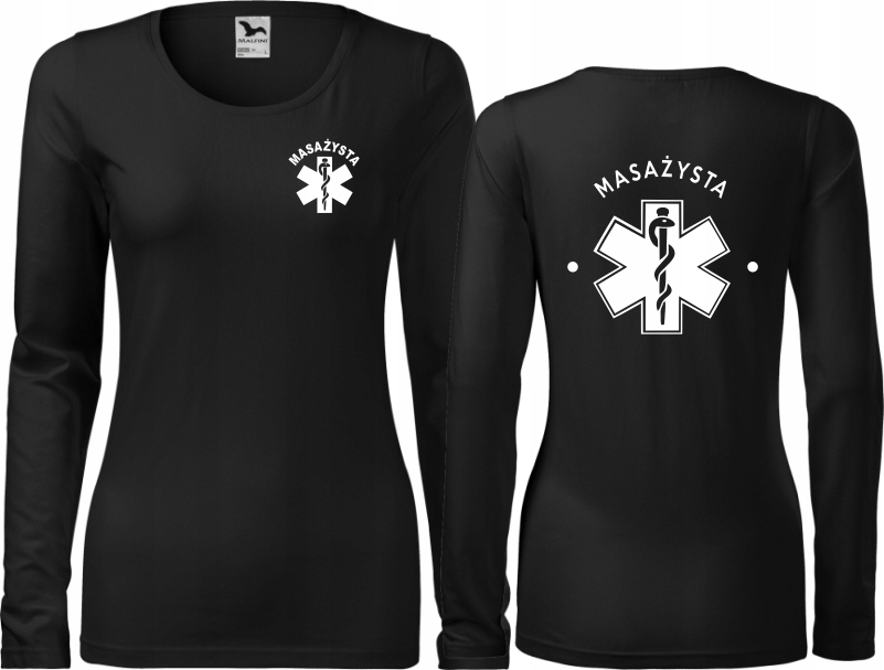 

Longsleeve Masażysta Czarna S