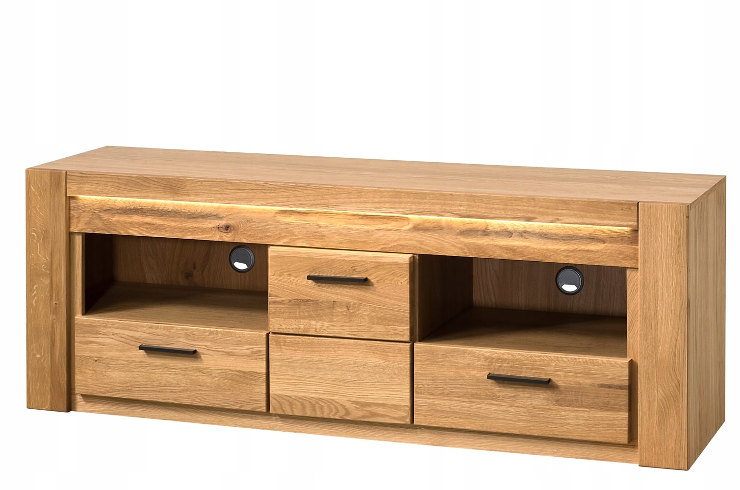 SZAFKA RTV VELVET 25 1D2S SZYNAKA MEBLE DĄB NATURA