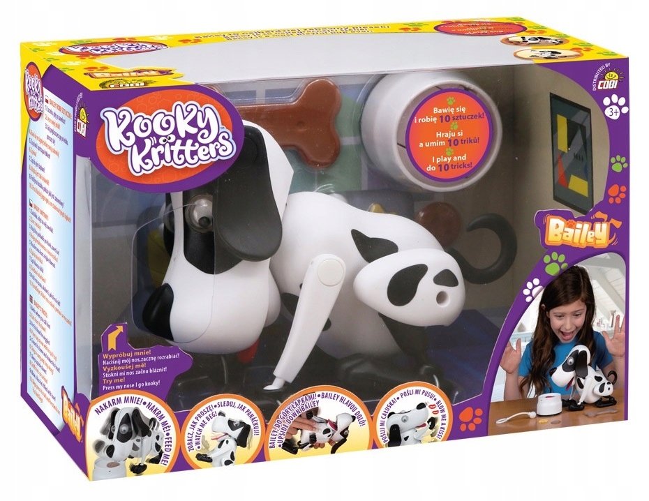 

Kooky Kritters Bailey Interaktywny Piesek 51809