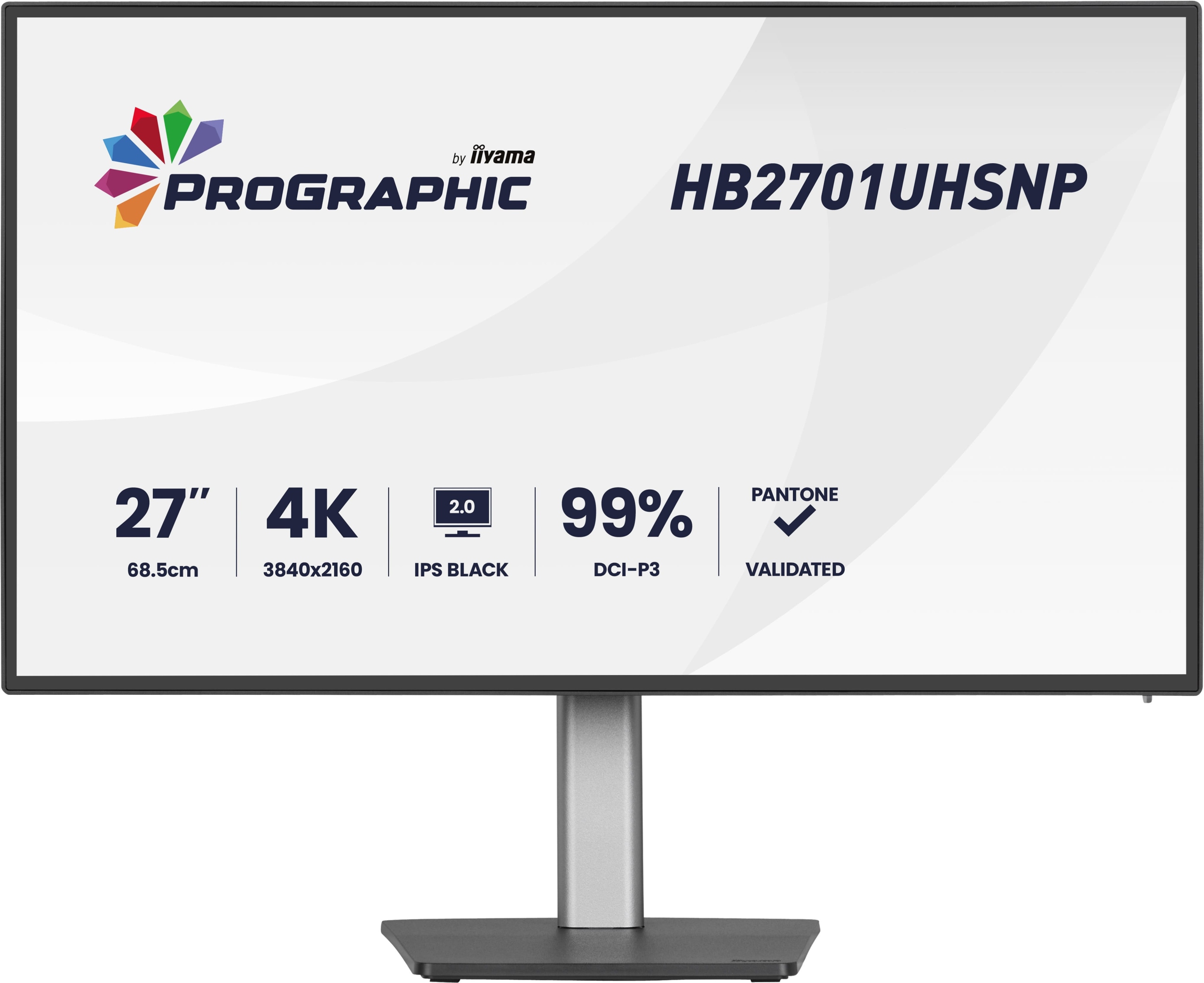 Iiyama ProGraphic HB2701UHSNP-B1 27" 4K Ips čierny 2.0 Led monitor,