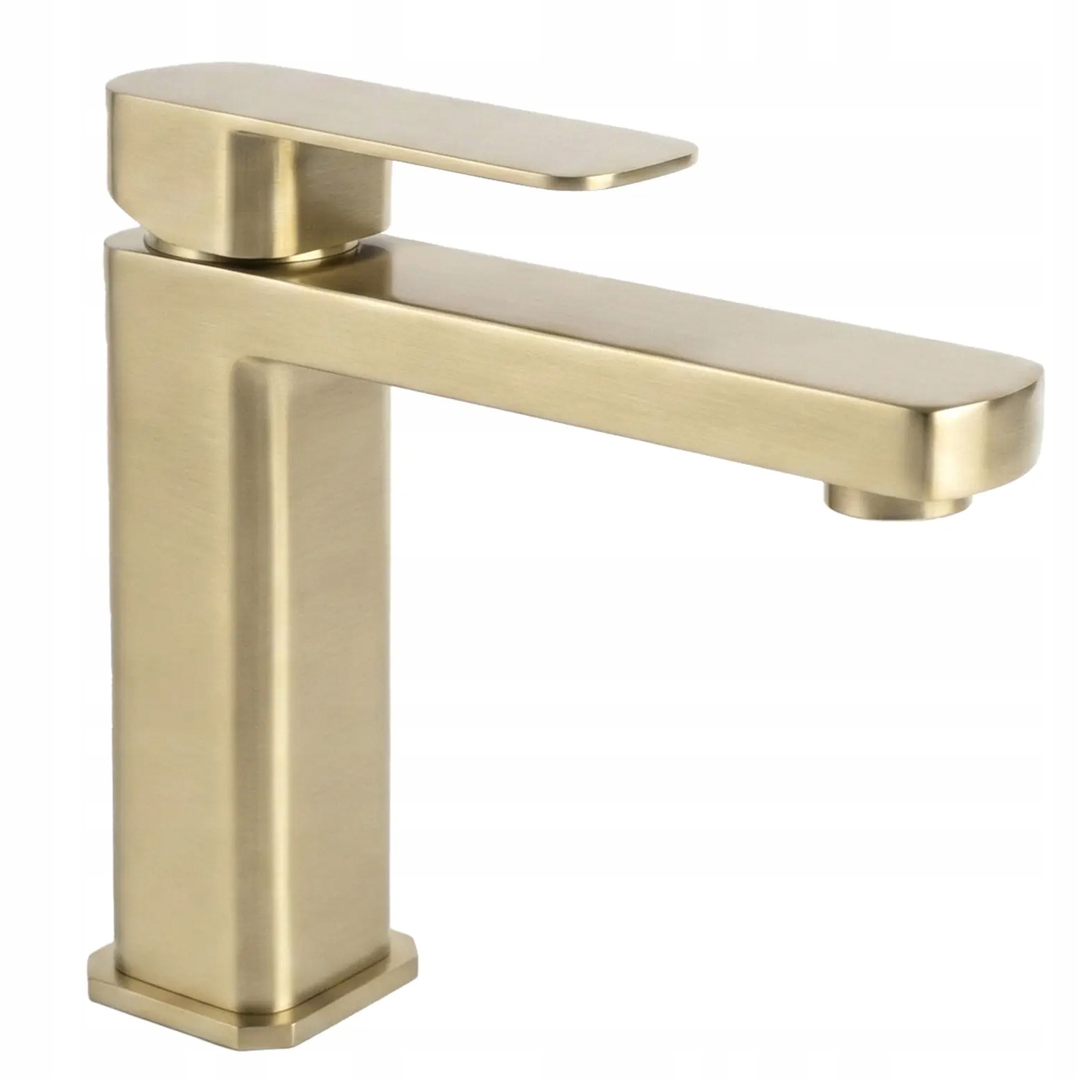 Bateria Arlo złota mat umywalkowa niska Rea