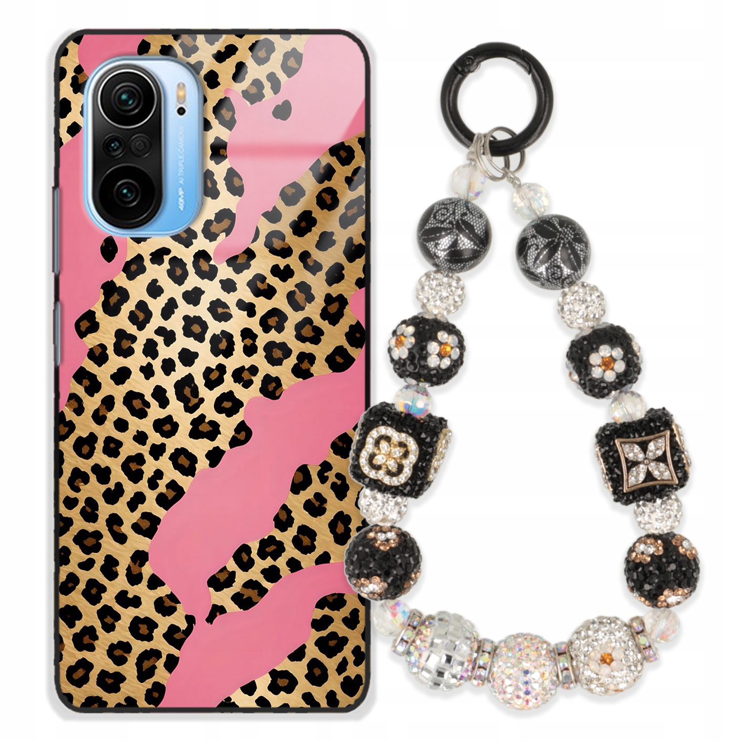 Puzdro Pre Xiaomi Redmi K40 K40 Pro Glass Kľúčenka Štýlové Premium Wz