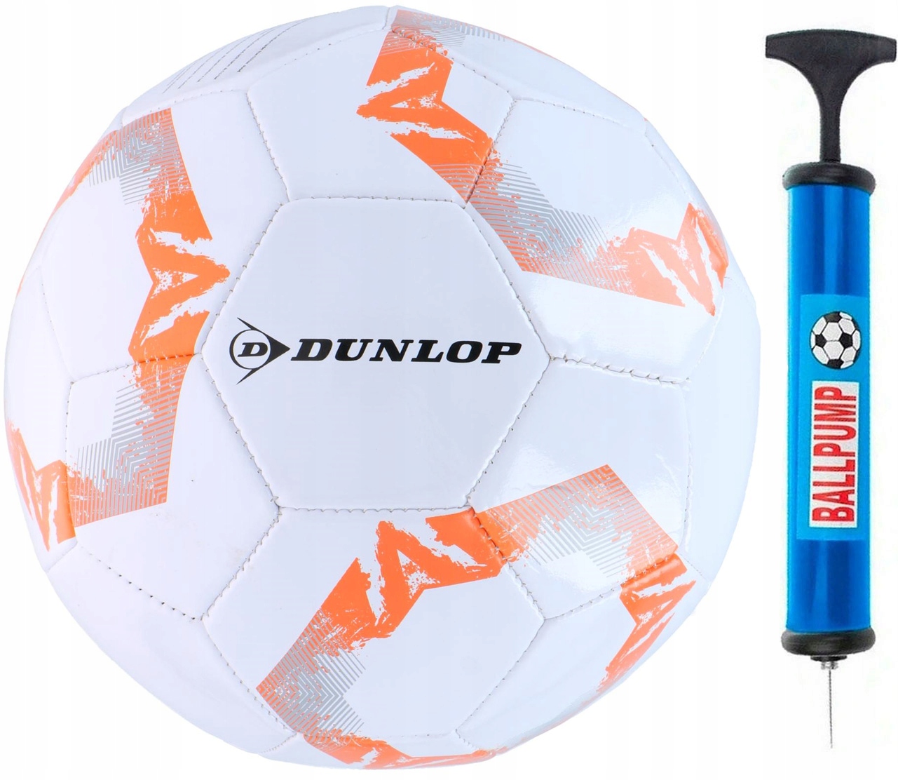 

Piłka Nożna Dunlop Do Nogi r. 5 do nogi Pompka!