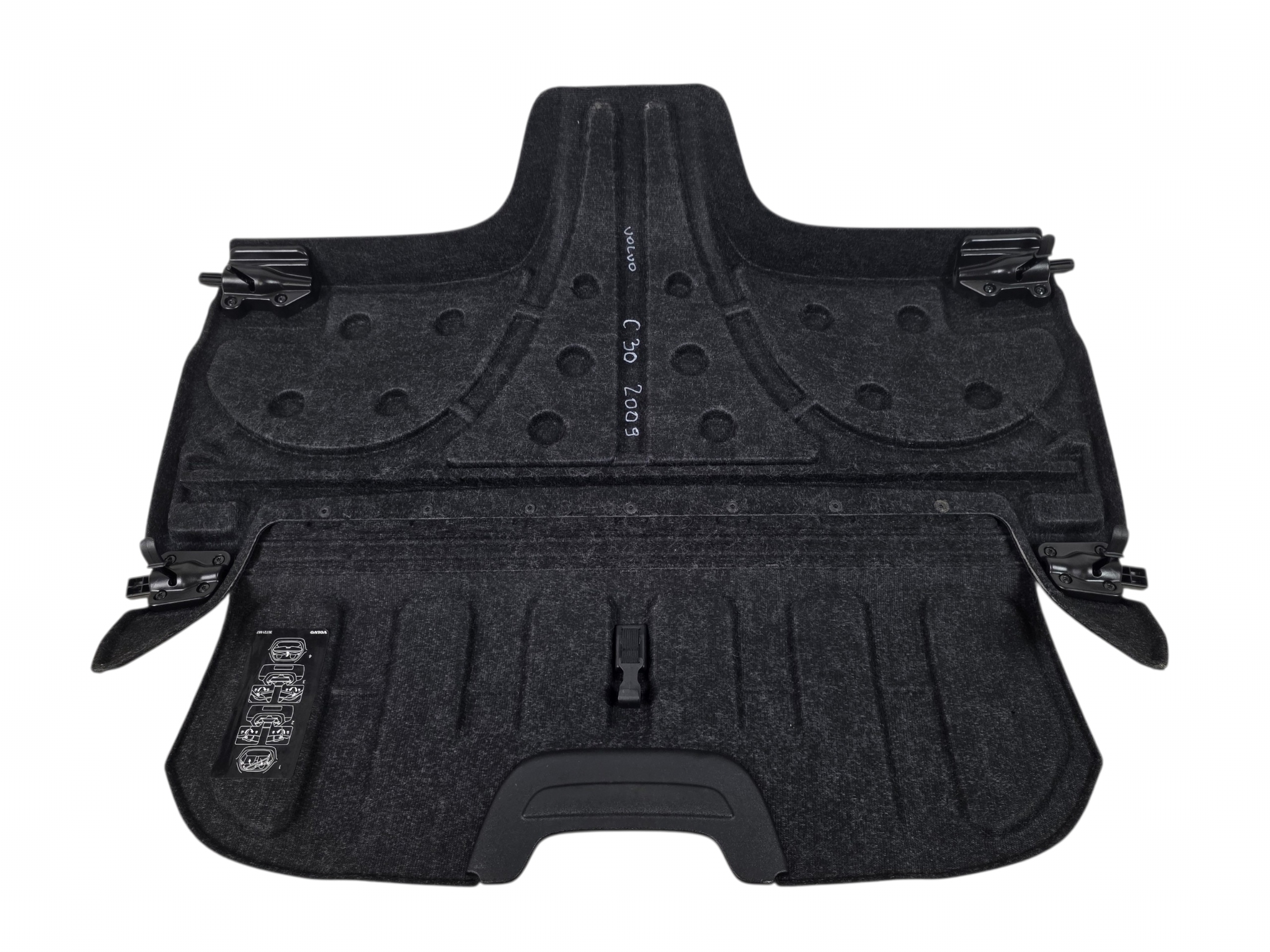 VOLVO C30 2009 plato boot rear complete ORG.