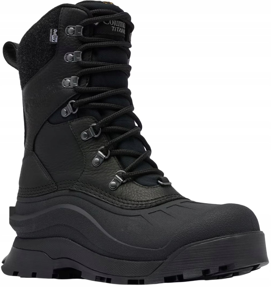 Pánské sněhové boty Columbia Bugaboot Peak Titanium Outdry