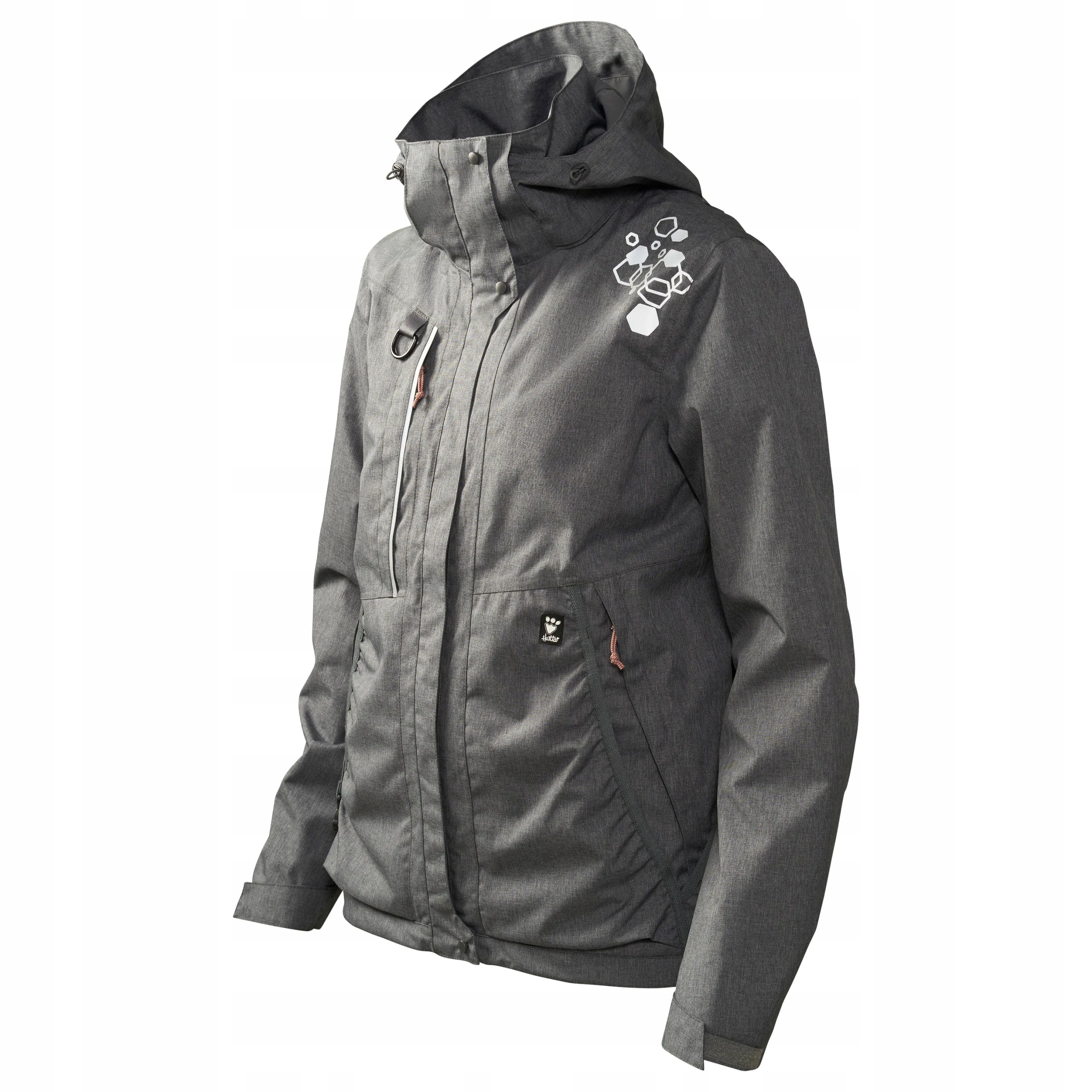 Hurtta Training Jacket Eco wodoodporna kurtka treningowa damska, grafit M